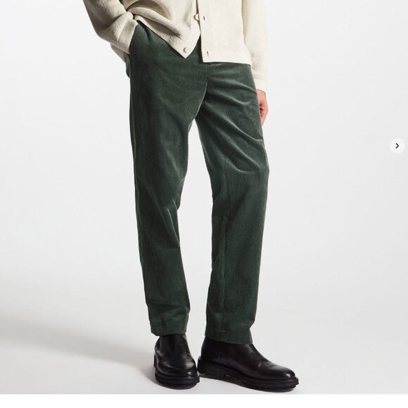 COS Green Chinos - Picture 1 of 9
